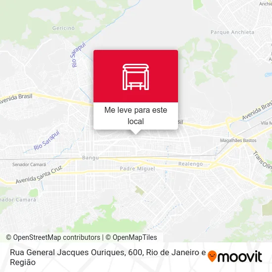 Rua General Jacques Ouriques, 600 mapa