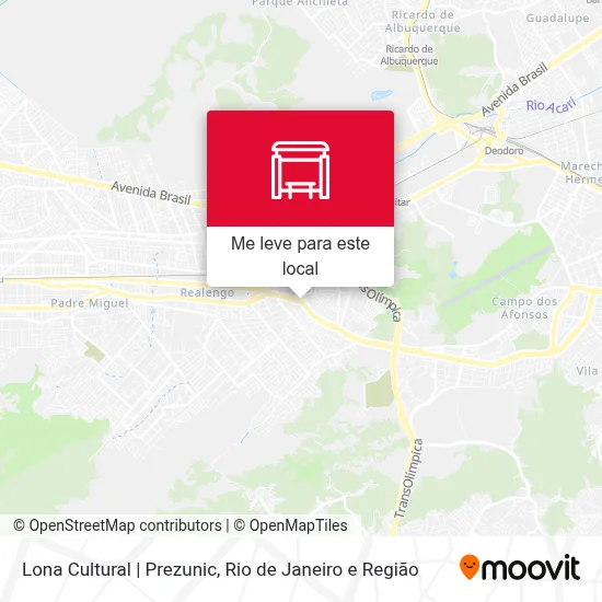 Lona Cultural | Prezunic mapa