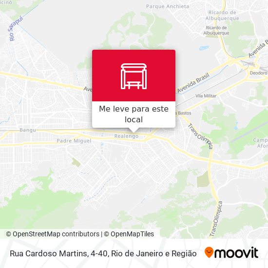 Rua Cardoso Martins, 4-40 mapa