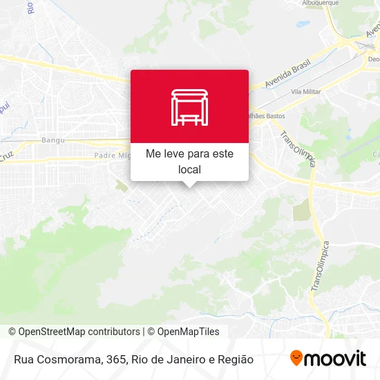 Rua Cosmorama, 365 mapa