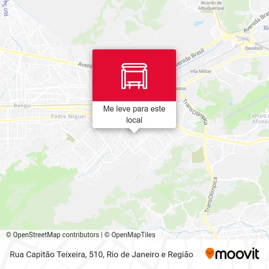 Rua Capitão Teixeira, 510 mapa