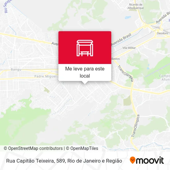 Rua Capitão Teixeira, 589 mapa
