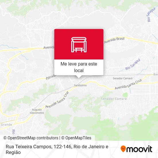Rua Teixeira Campos, 122-146 mapa
