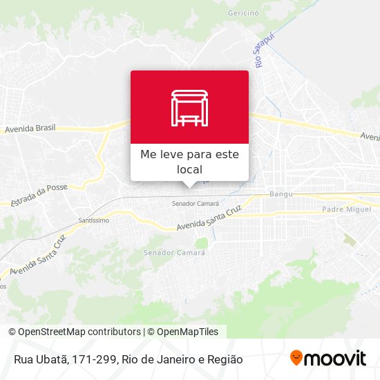 Rua Ubatã, 171-299 mapa