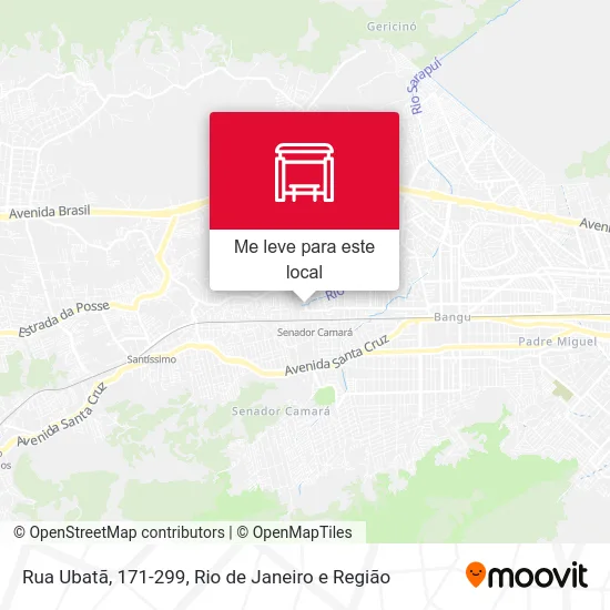 Rua Ubatã, 171-299 mapa