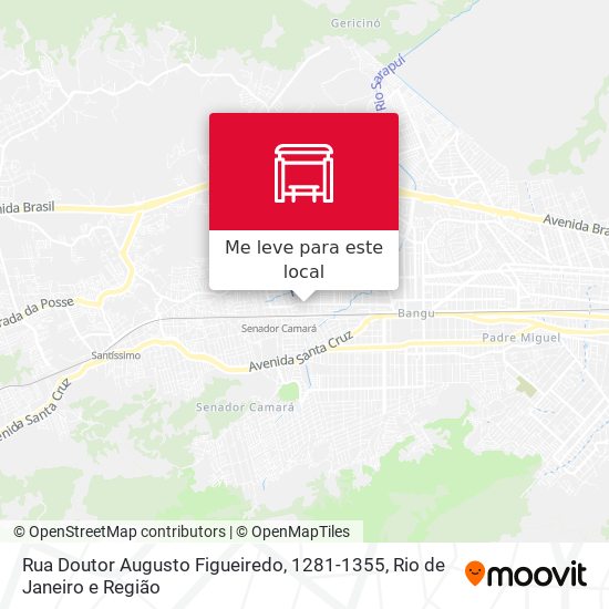 Rua Doutor Augusto Figueiredo, 1281-1355 mapa