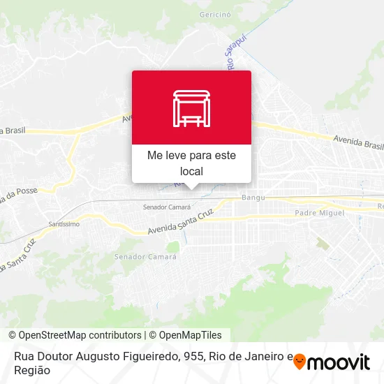 Rua Doutor Augusto Figueiredo, 955 mapa