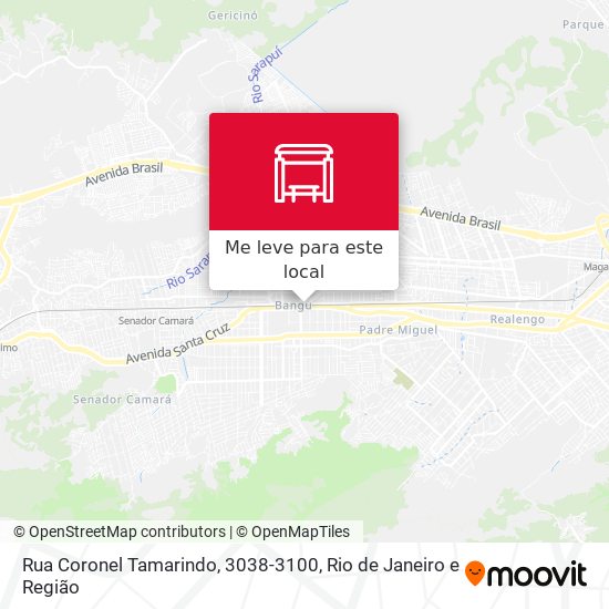 Rua Coronel Tamarindo, 3038-3100 mapa