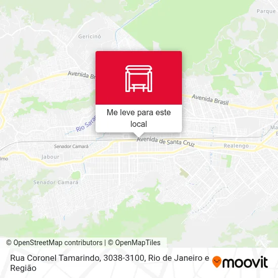 Rua Coronel Tamarindo, 3038-3100 mapa