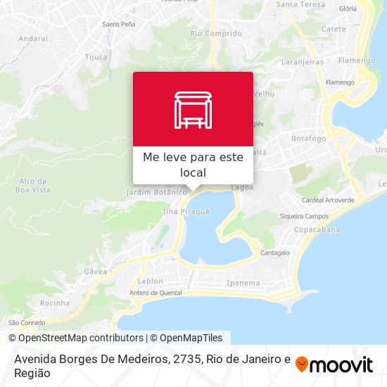 Avenida Borges De Medeiros, 2735 mapa