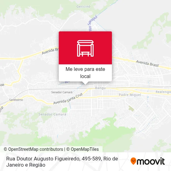 Rua Doutor Augusto Figueiredo, 495-589 mapa