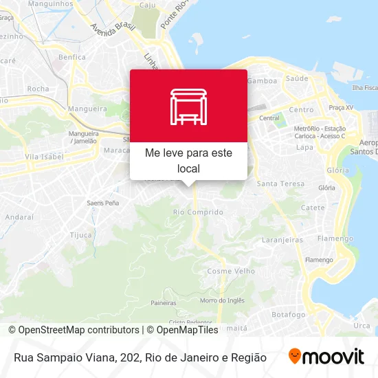 Rua Sampaio Viana, 202 mapa