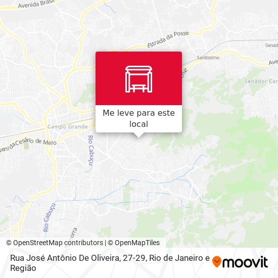 Rua José Antônio De Oliveira, 27-29 mapa