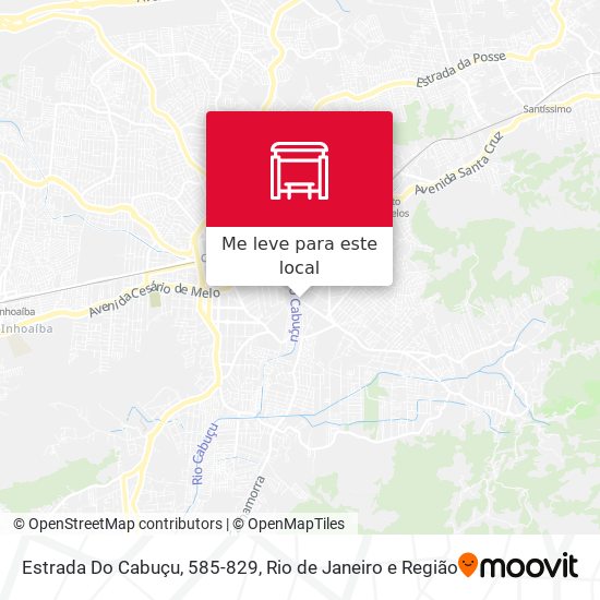 Estrada Do Cabuçu, 585-829 mapa