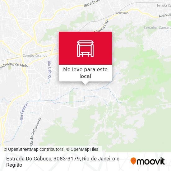 Estrada Do Cabuçu, 3083-3179 mapa