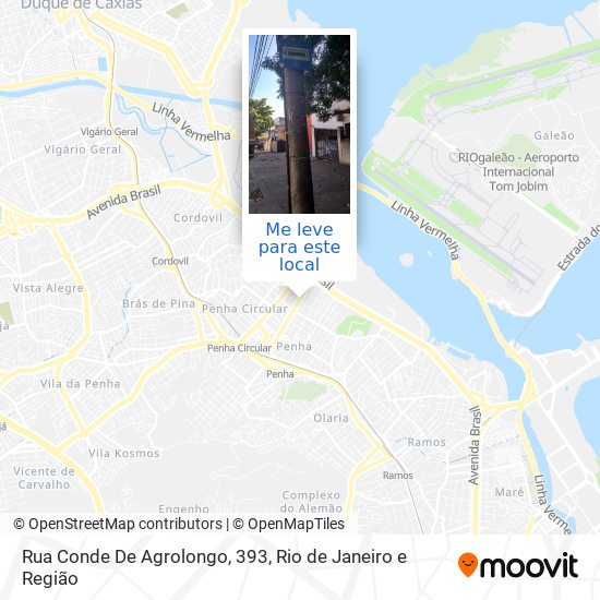 Rua Conde De Agrolongo, 393 mapa