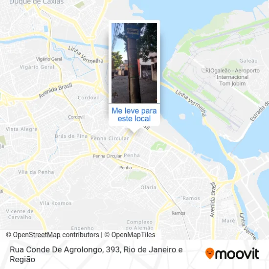 Rua Conde De Agrolongo, 393 mapa