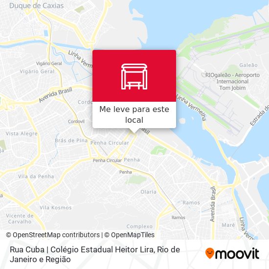 Rua Cuba | Colégio Estadual Heitor Lira mapa
