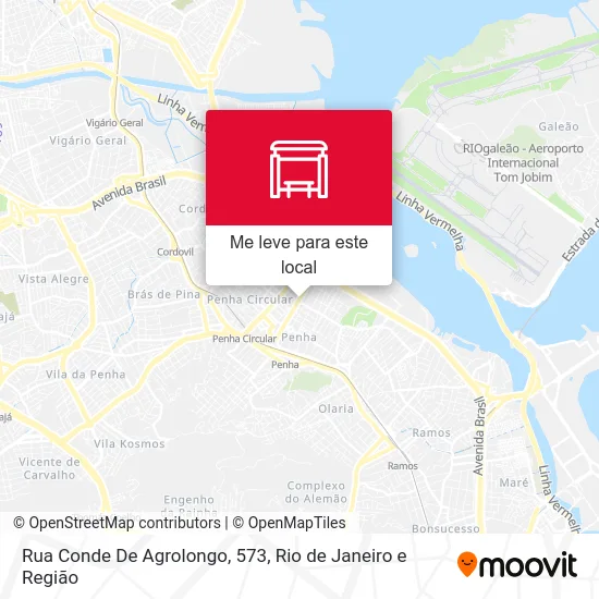 Rua Conde De Agrolongo, 573 mapa