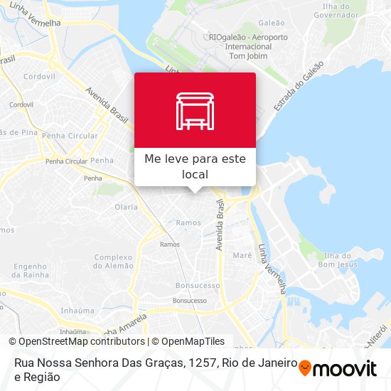 Rua Nossa Senhora Das Graças, 1257 mapa