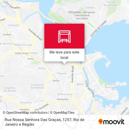 Rua Nossa Senhora Das Graças, 1257 mapa