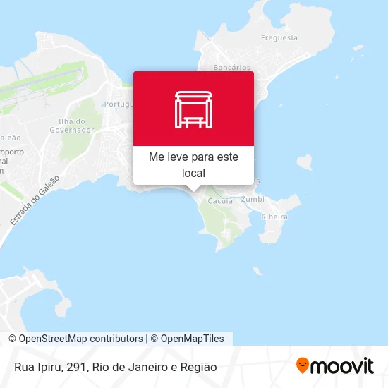 Rua Ipiru, 291 mapa