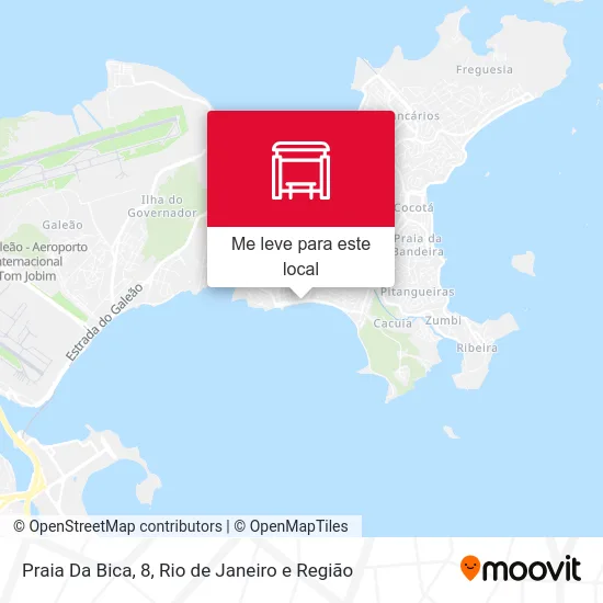 Praia Da Bica, 8 mapa