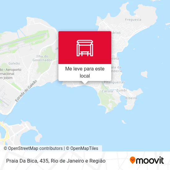 Praia Da Bica, 435 mapa