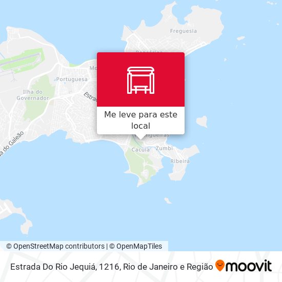 Estrada Do Rio Jequiá, 1216 mapa