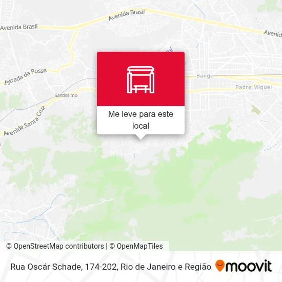 Rua Oscár Schade, 174-202 mapa