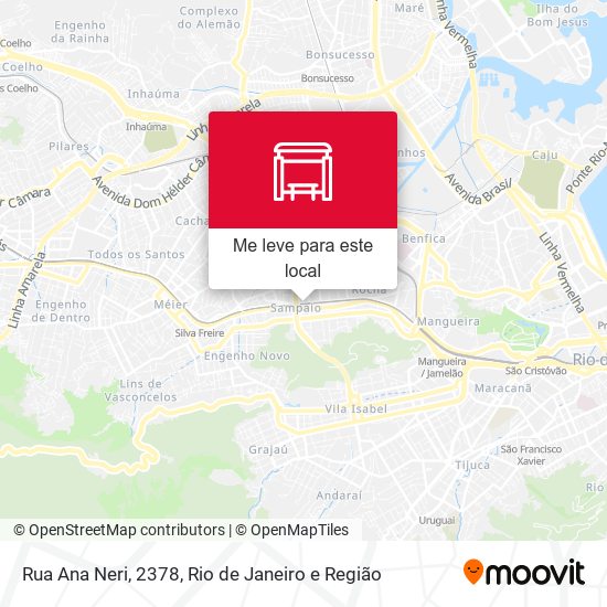 Rua Ana Neri, 2378 mapa