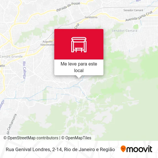 Rua Genival Londres, 2-14 mapa