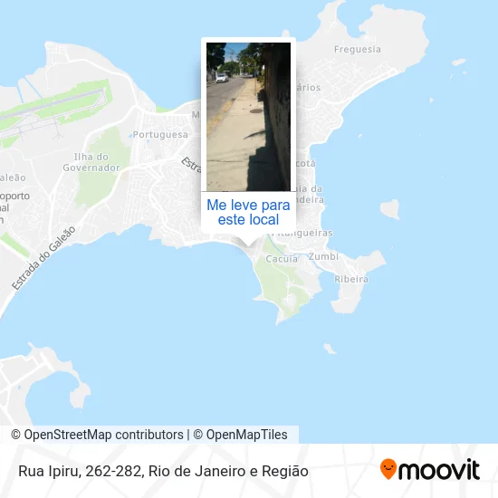 Rua Ipiru, 262-282 mapa