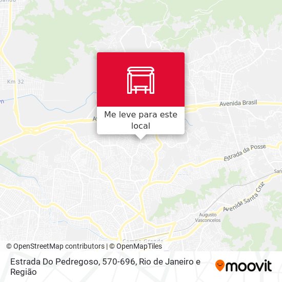 Estrada Do Pedregoso, 570-696 mapa
