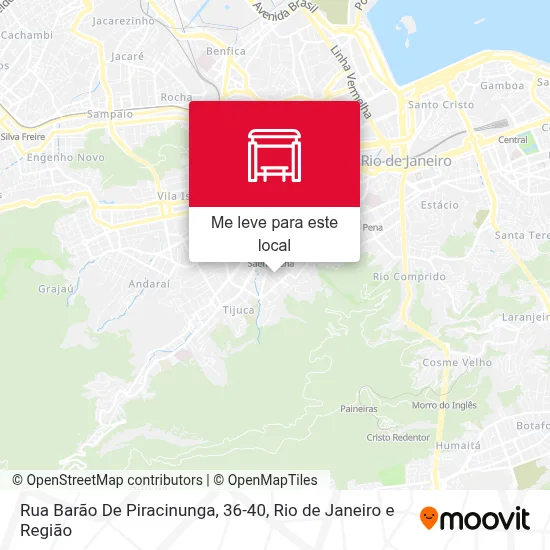 Rua Barão De Piracinunga, 36-40 mapa