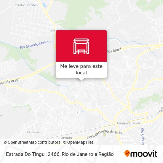 Estrada Do Tingui, 2466 mapa