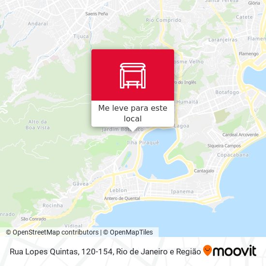 Rua Lopes Quintas, 120-154 mapa