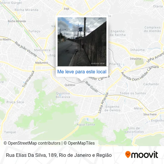 Rua Elías Da Silva, 189 mapa