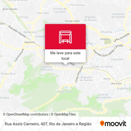 Rua Assis Carneiro, 407 mapa