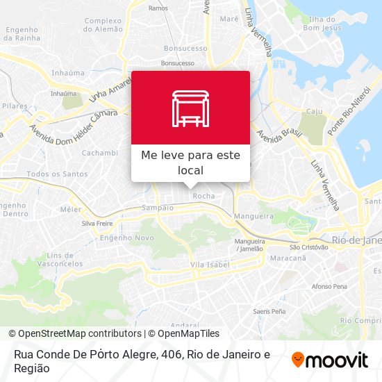 Rua Conde De Pȯrto Alegre, 406 mapa
