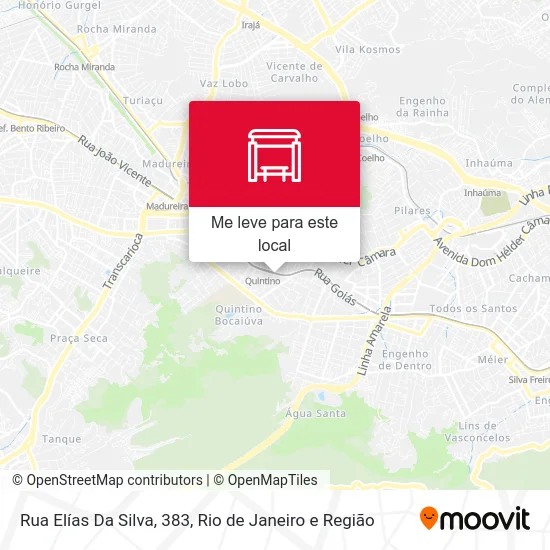 Rua Elías Da Silva, 383 mapa
