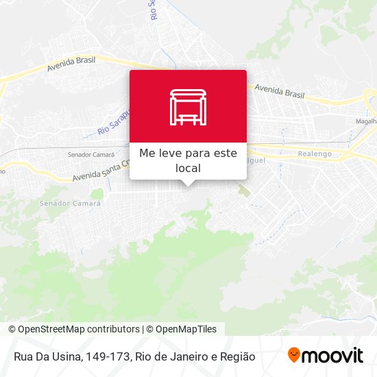 Rua Da Usina, 149-173 mapa