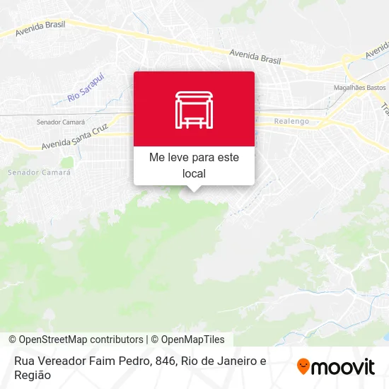 Rua Vereador Faim Pedro, 846 mapa