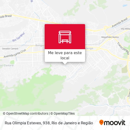 Rua Olímpia Esteves, 938 mapa