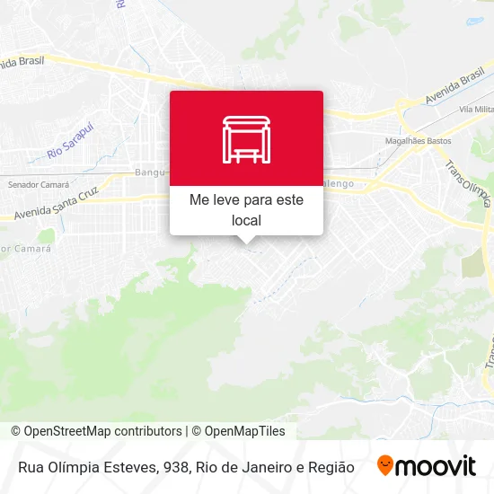 Rua Olímpia Esteves, 938 mapa