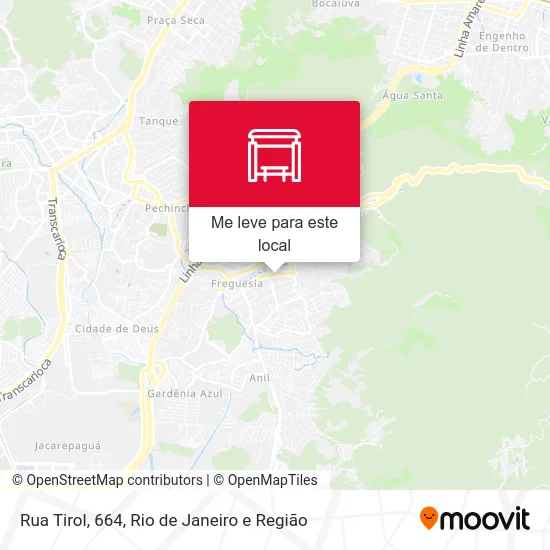 Rua Tirol, 664 mapa