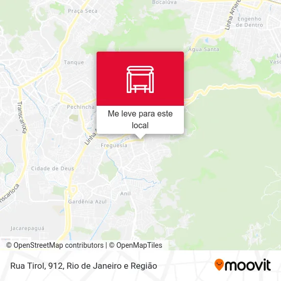 Rua Tirol, 912 mapa