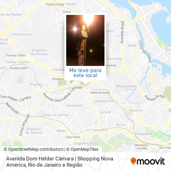 Avenida Dom Hélder Câmara | Shopping Nova América mapa