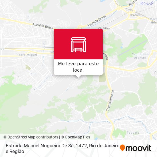 Estrada Manuel Nogueira De Sá, 1472 mapa