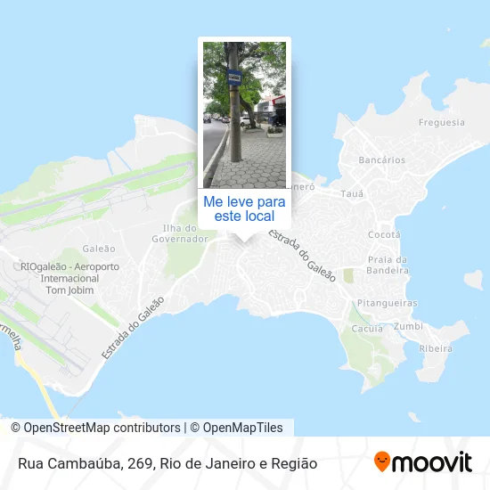 Rua Cambaúba, 269 mapa